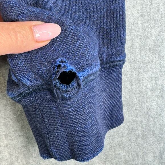 Derek Rose Hoodie Women’s Medium Blue Sweatshirt - Picture 6 of 9